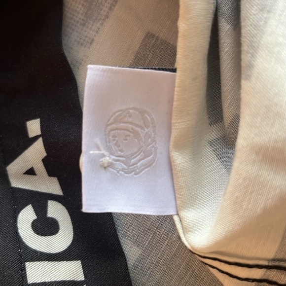 NWT. Billionaire Boys Club UFO Gardenia Button Down Short Sleeve Shirt Size XXL - Picture 13 of 13